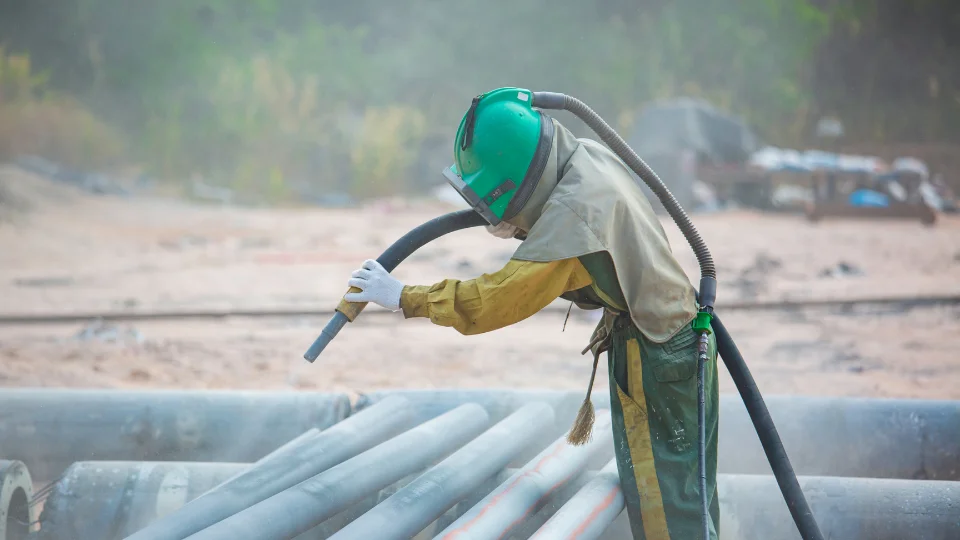 professional sand blaster